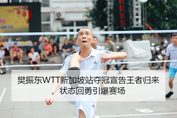 樊振东WTT新加坡站夺冠宣告王者归来，状态回勇引爆赛场