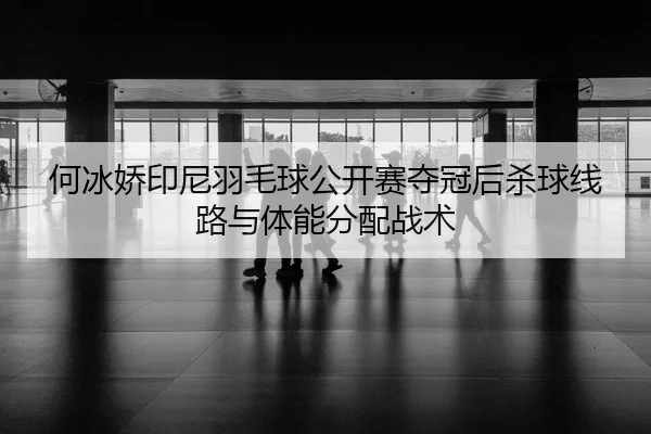 何冰娇印尼羽毛球公开赛夺冠后杀球线路与体能分配战术